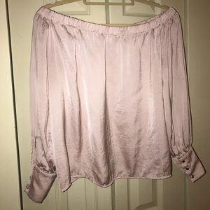 FOREVER 21 PINK OFF THE SHOULDER TOP!